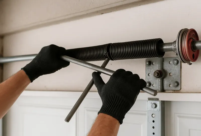 Off Track Door Repair in Port Charlotte